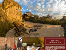 Tablet Screenshot of olduvai-camp.com